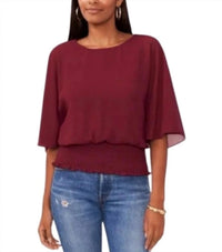 Sam & Jess - Smocked Waist Blouse