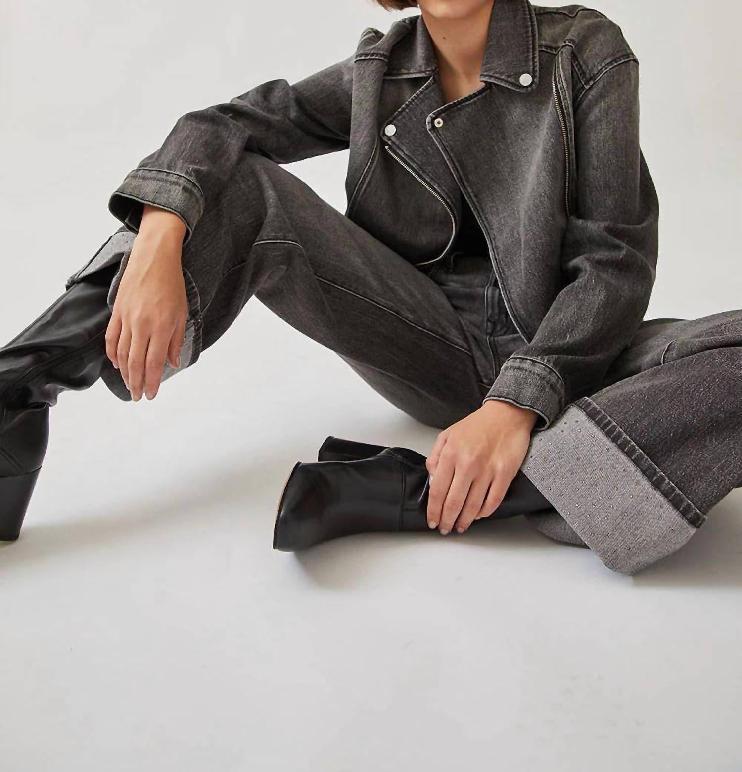 Level99 - Tribecca Wide Cuff Jeans
