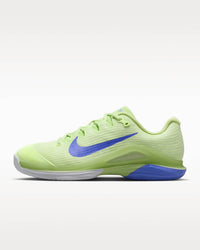 NIKE Women's Vapor 12 Hard Court Tennis Shoes in light liquid lime sapphire white volt tint - women's shoe - alternate view