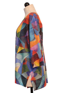 Nally & Millie - Women's Kaleidoscope Print Top