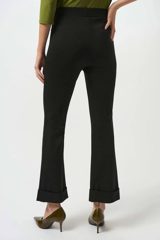 Joseph Ribkoff - Heavy Knit Flared Pull-on Pants