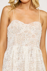 Lucy Paris - Astoria Lace Midi Dress