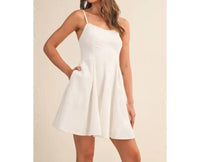 Klesis - Wynn Strech Woven Picot Lace Mini Dress