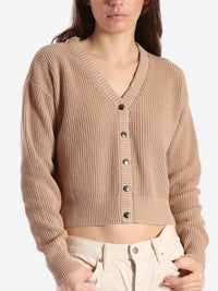 Minnie Rose - Cotton Shaker Crop Cardigan