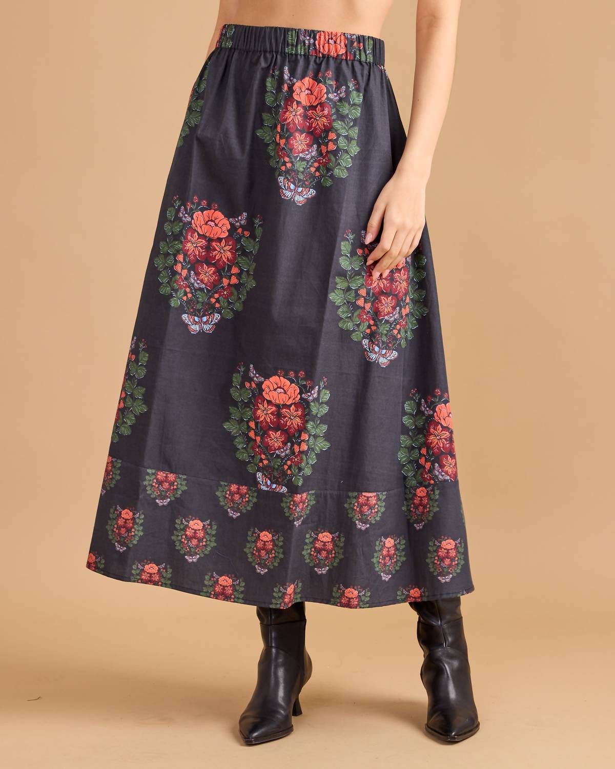Double A - Marisol Midi Skirt