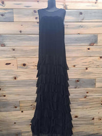 Long Ruffled Dress