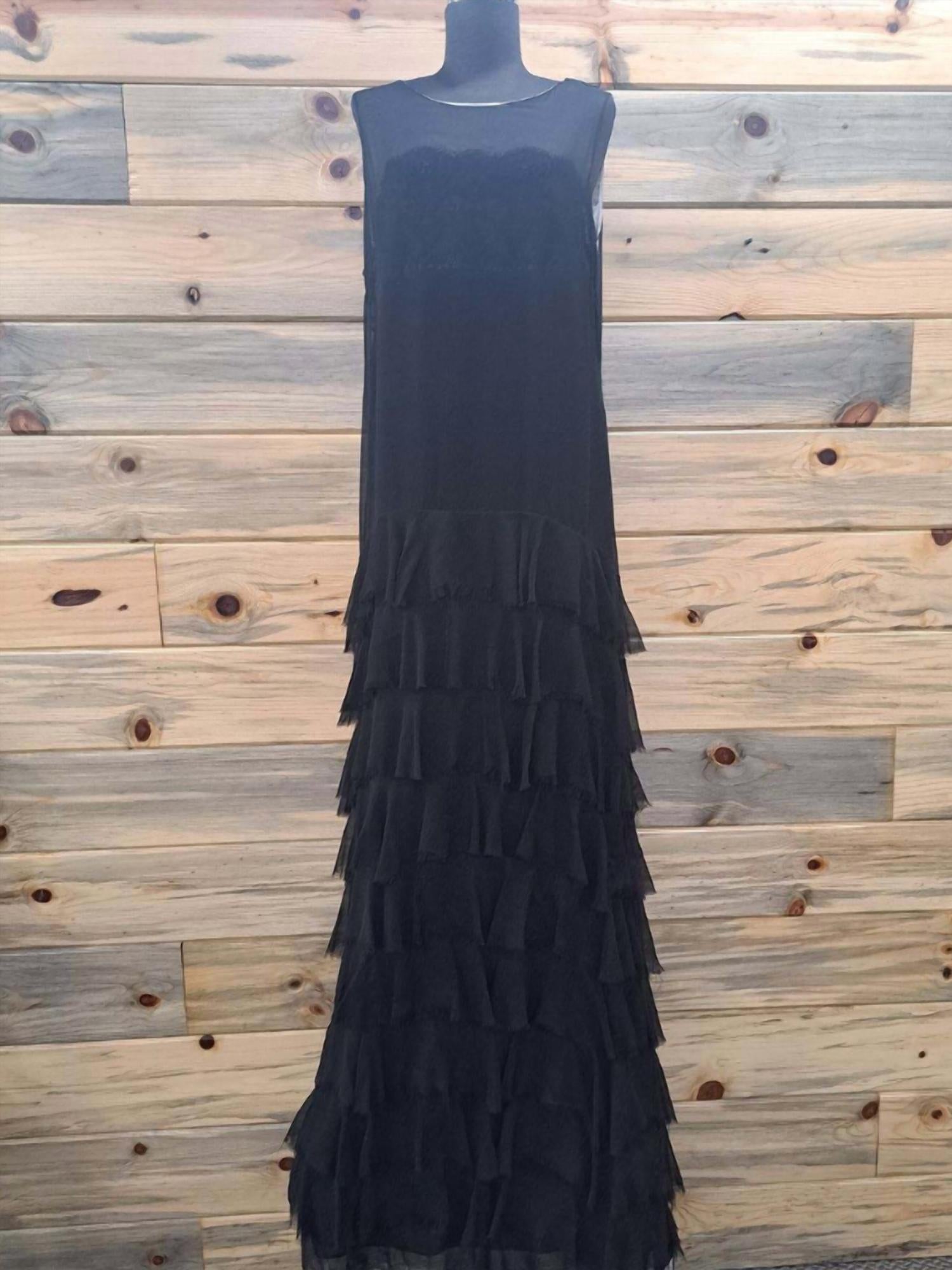 Long Ruffled Dress