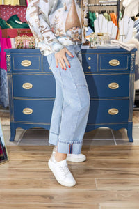 Saige Denim - Women's Barrel Jeans