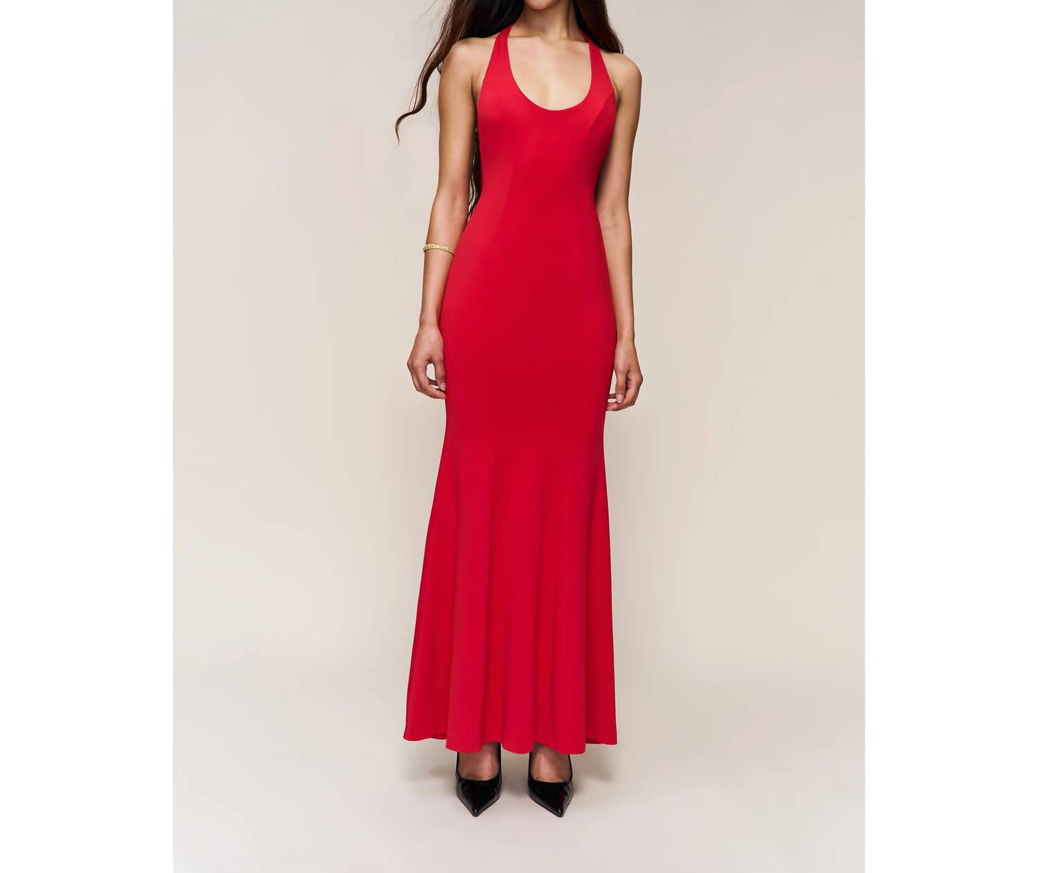 Guizio - Siena Halter Maxi Dress