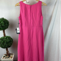 Adrianna Papell - Tonal Overlay Jumpsuit Midi Dress