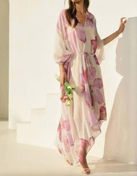 Dress Forum - Women's Orchid Bloom Kaftan Dress