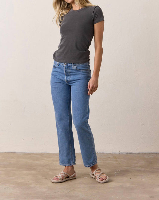 Nsf - Owen Mid Rise Slouchy Straight Jean