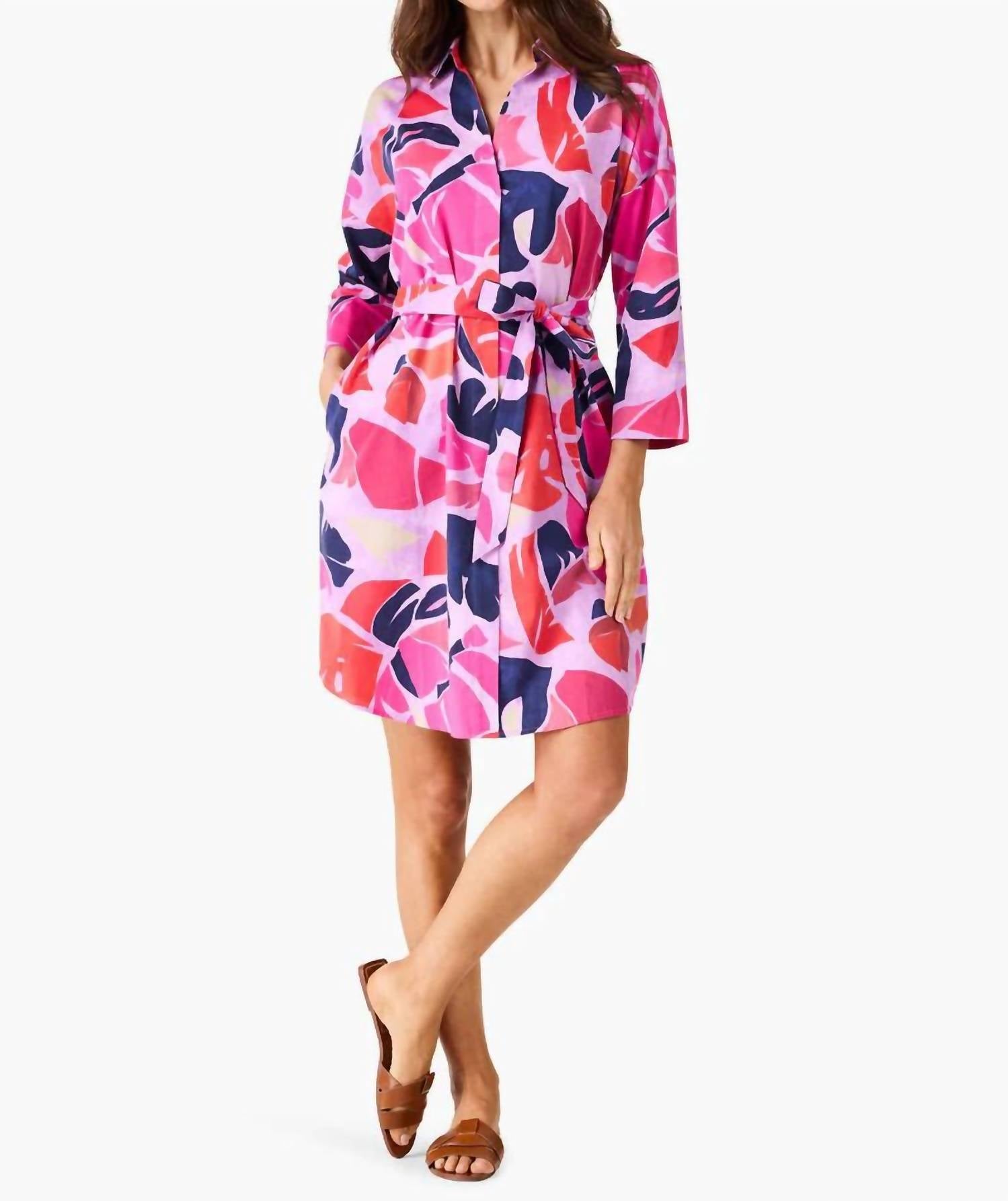 Nic + Zoe - Tropic Glow Mini Dress
