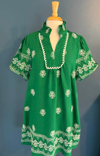 Umgee - Ruffled Sleeve Dress