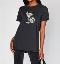 Show Me Your Mumu Oliver Crewneck Tee in tini time graphic - women's t-shirt