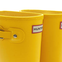 HUNTER Girls Original Rain Boots in yellow - kids' shoe - view 6