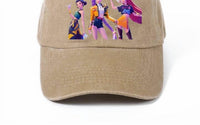 Lilyrosy Women's Kpop Demon Hunters Cap in khaki - women's hat
