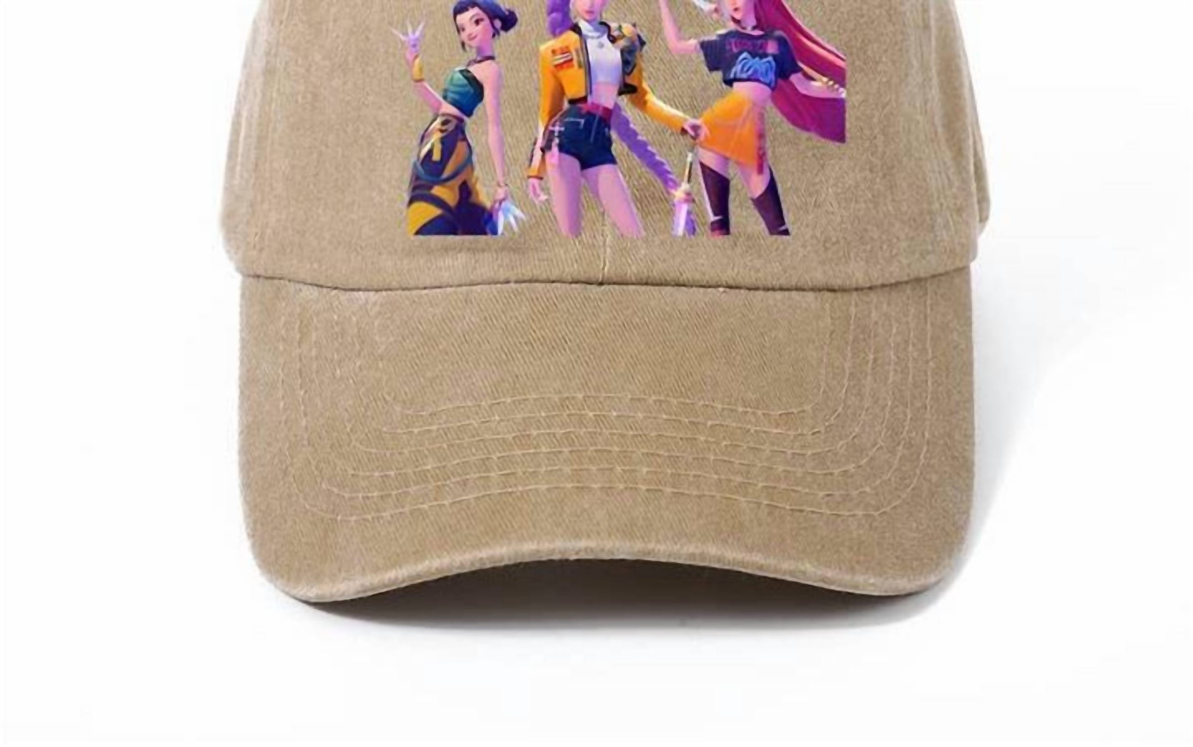 Lilyrosy Women's Kpop Demon Hunters Cap in khaki - women's hat