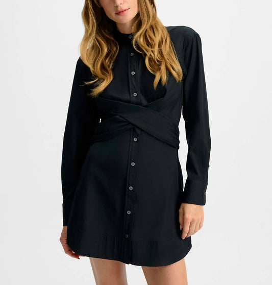 Veronica Beard - Ellers Mini Wrap Shirtdress