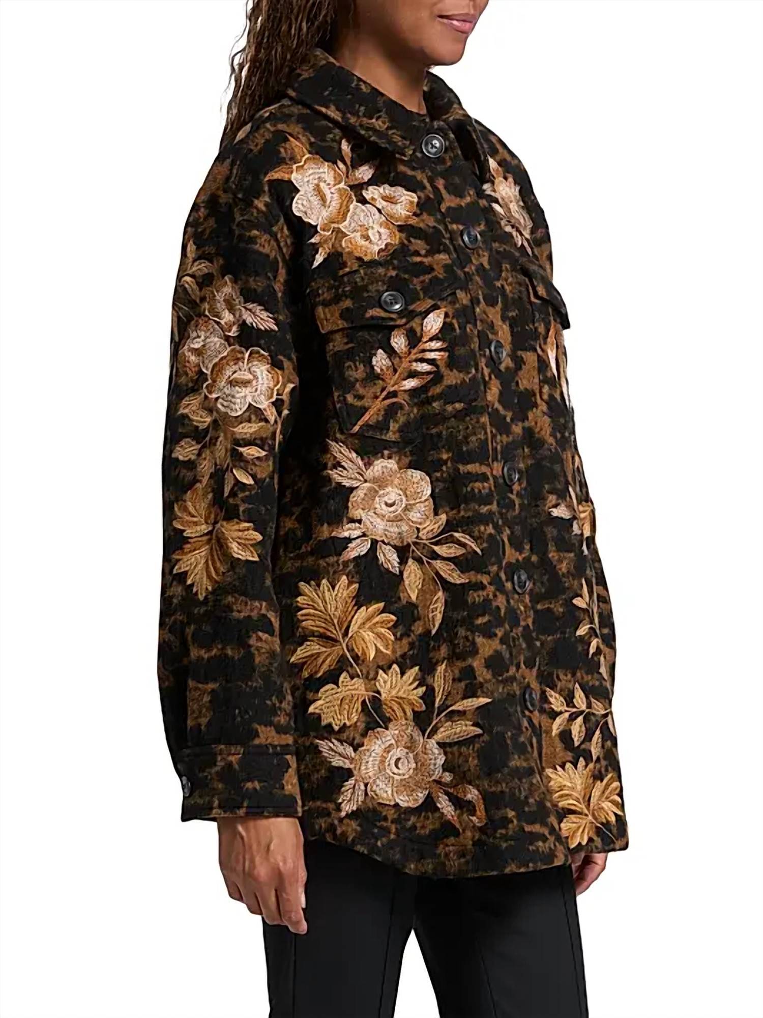 Johnny Was - Oversized Shirt Jacket