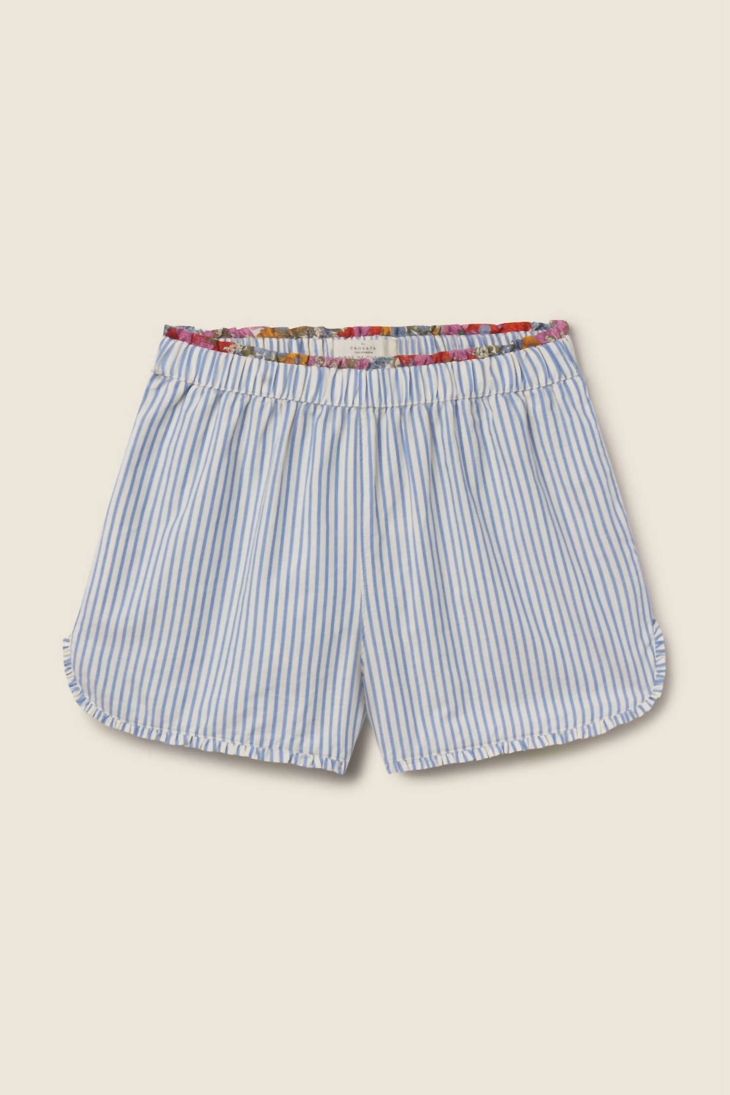 Trovata - Lucille Stripe Pull-on Short