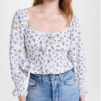 O.P.T. - Amalia Floral Top