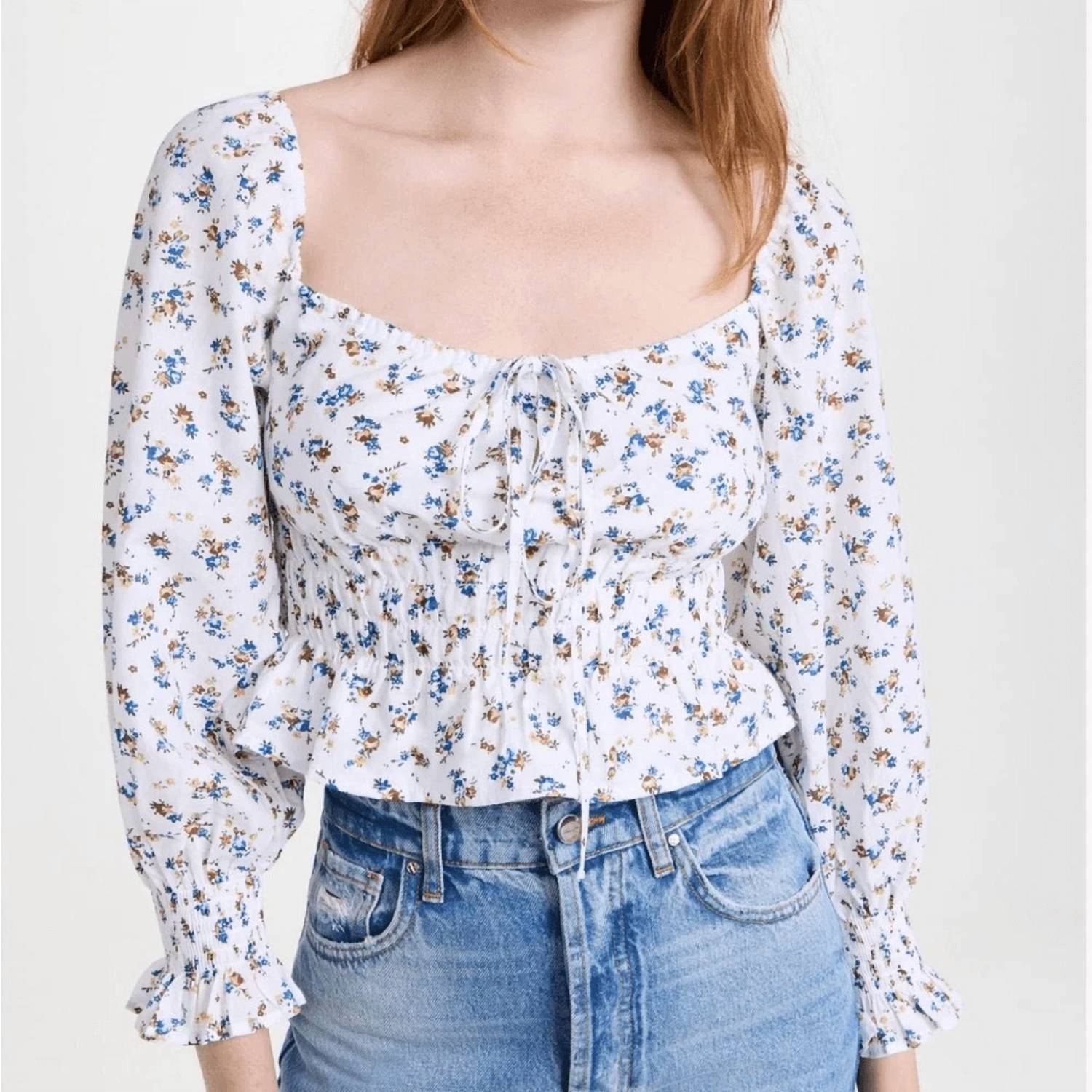 O.P.T. - Amalia Floral Top