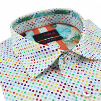 Eight X - Rainbow Dot Short Sleeve Shirt