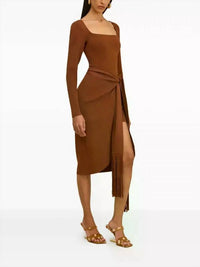 Cult Gaia - Fringe Wrap Dress