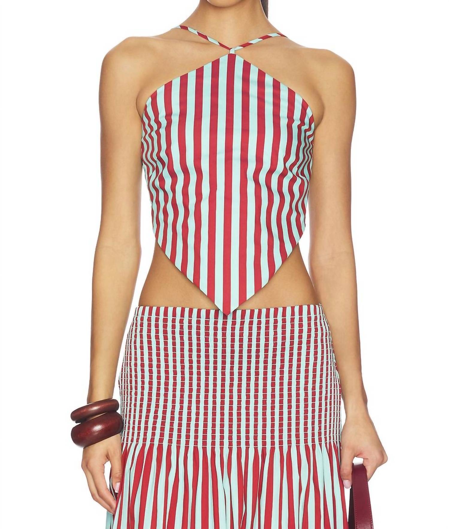 Simon Miller - Kit Poplin Tie Top