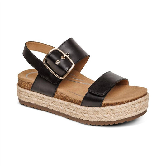 Aetrex - VANIA ARCH SUPPORT PLATFORM SANDAL