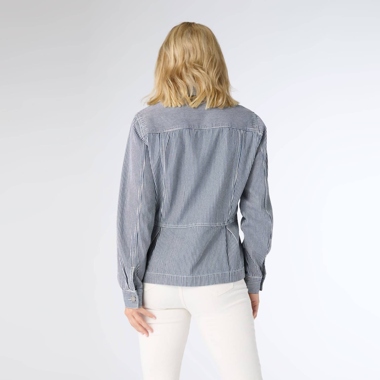 Coco + Carmen - Samson Striped Denim Jacket