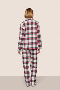 Eberjey - Flannel Long Pajama Set