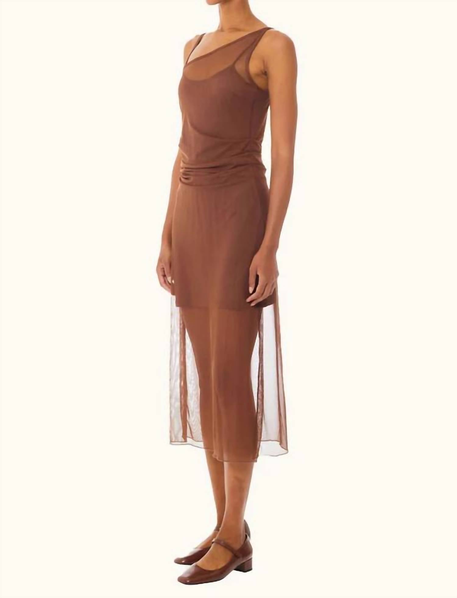 Find Me Now - Reversible Mesh Midi Dress