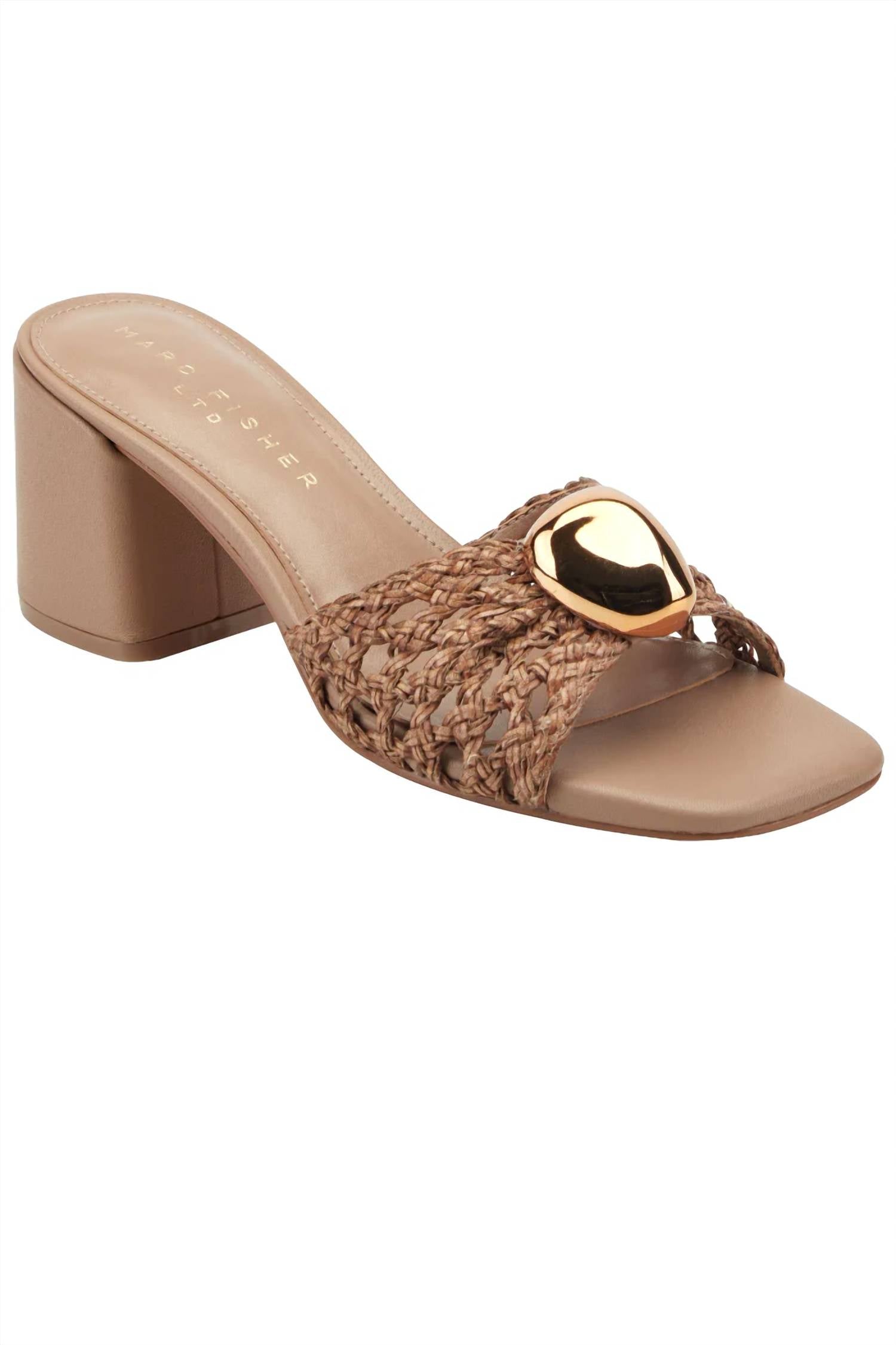 Marc Fisher - Women's Farrel Woven Mule Sandal