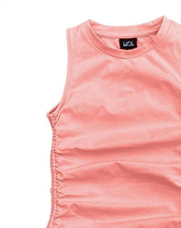 Little Olin - Girl's Gathered Jersey Dress