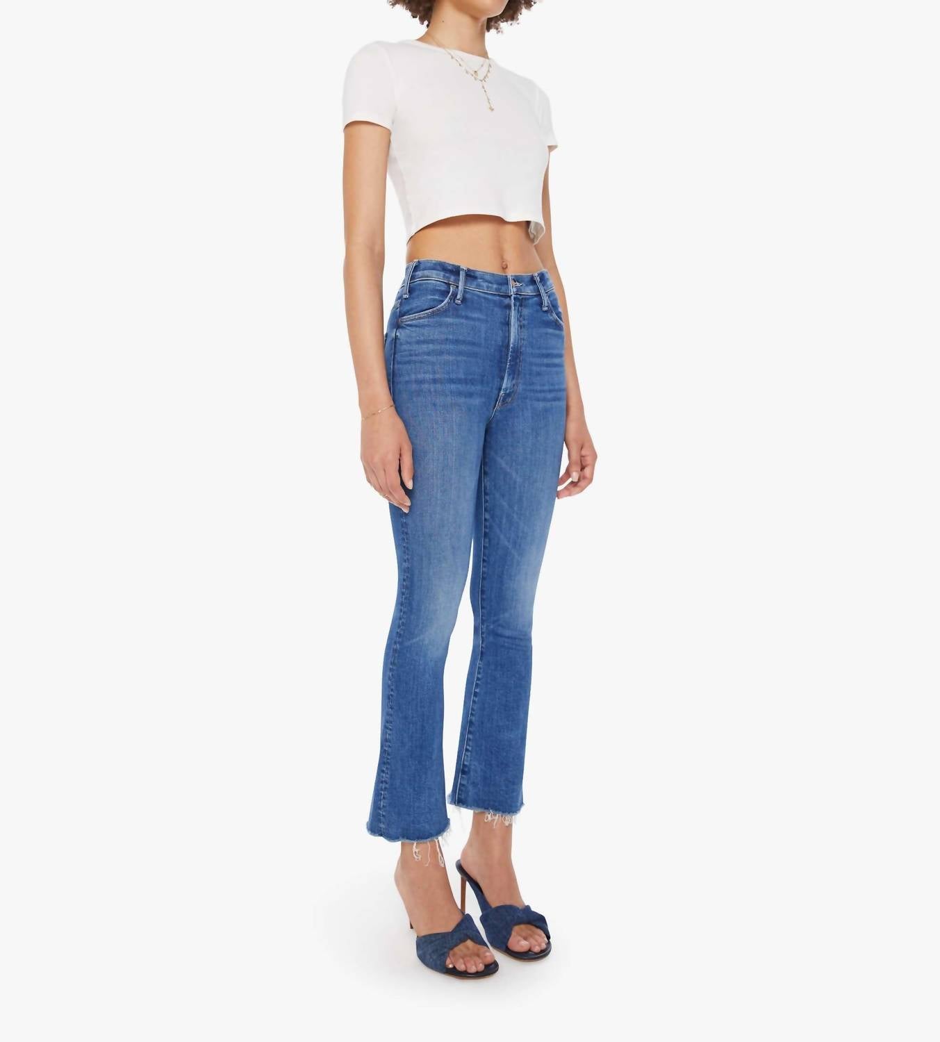 Mother - The Hustler Ankle Fray Jeans