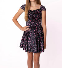 Flowers By Zoe - Flower Velvet Dress
