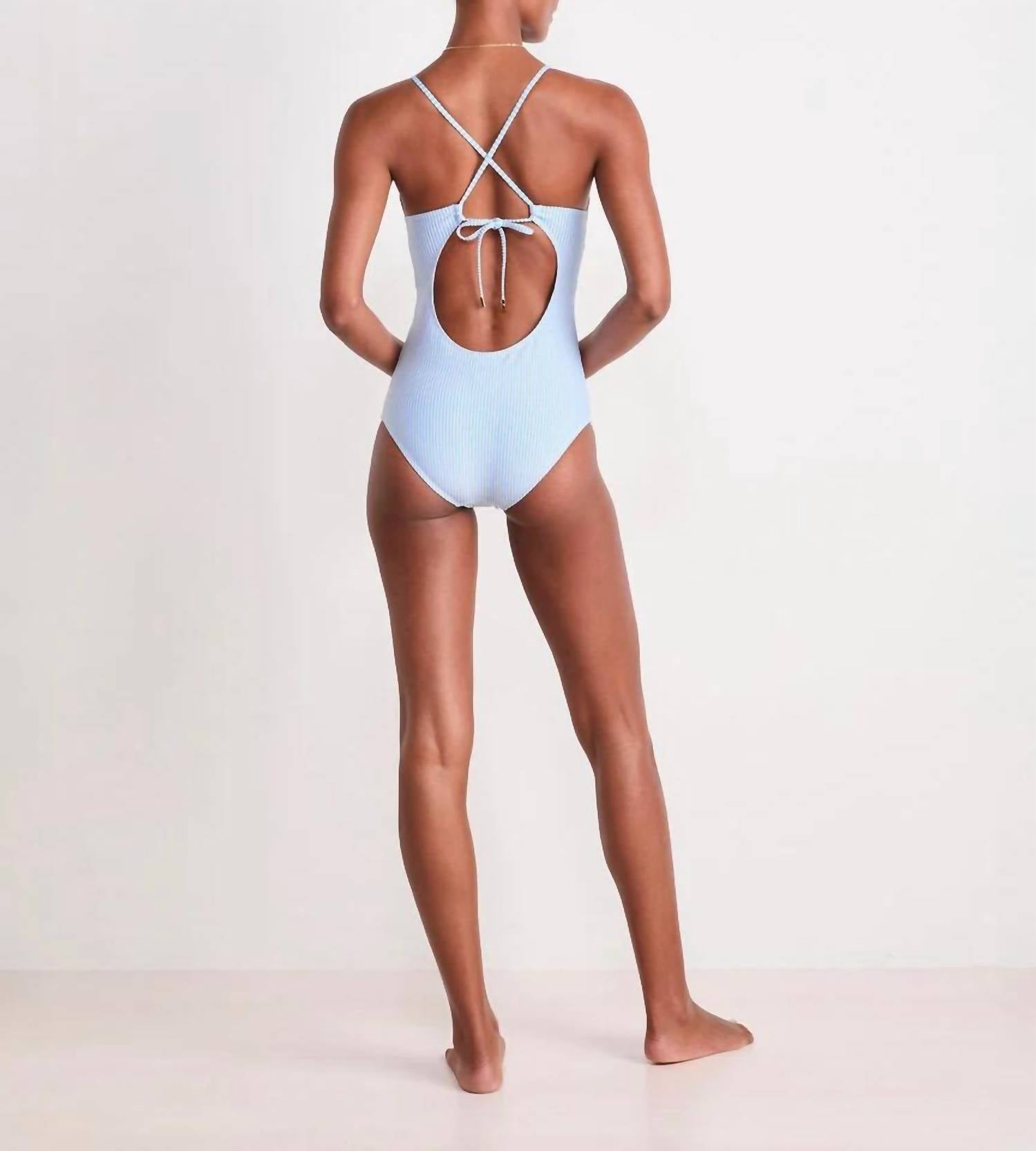 Vineyard Vines - Sconset Seersucker One-piece Swimsuit