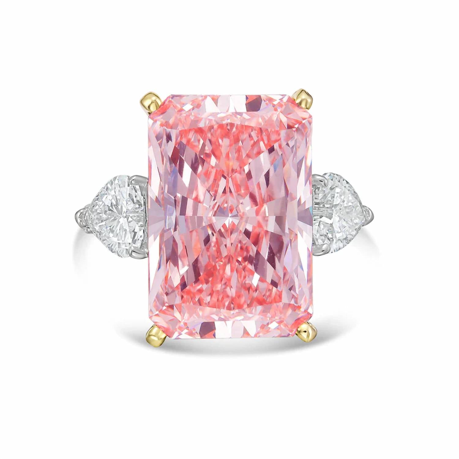 Diana M Jewels - Women's Radiant Lab-Grown Diamond Ring (12.00 Ct) - Luxe