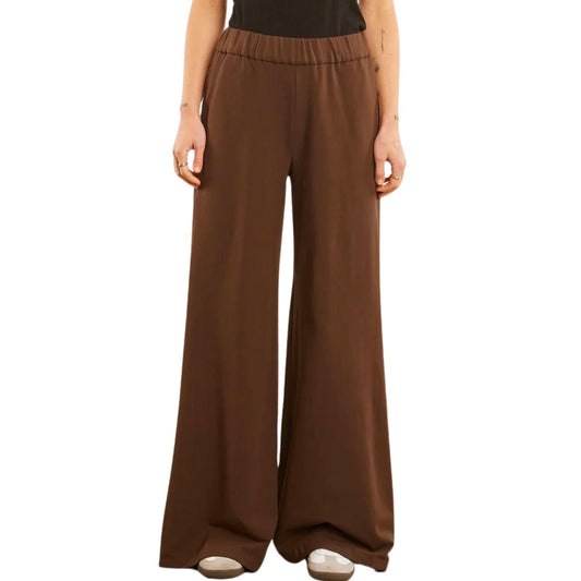 Sprwmn - Linen Wide Leg Pintuck Trouser Pants