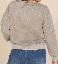 Blu Pepper - Wild West Mineral Washed Sweatshirt