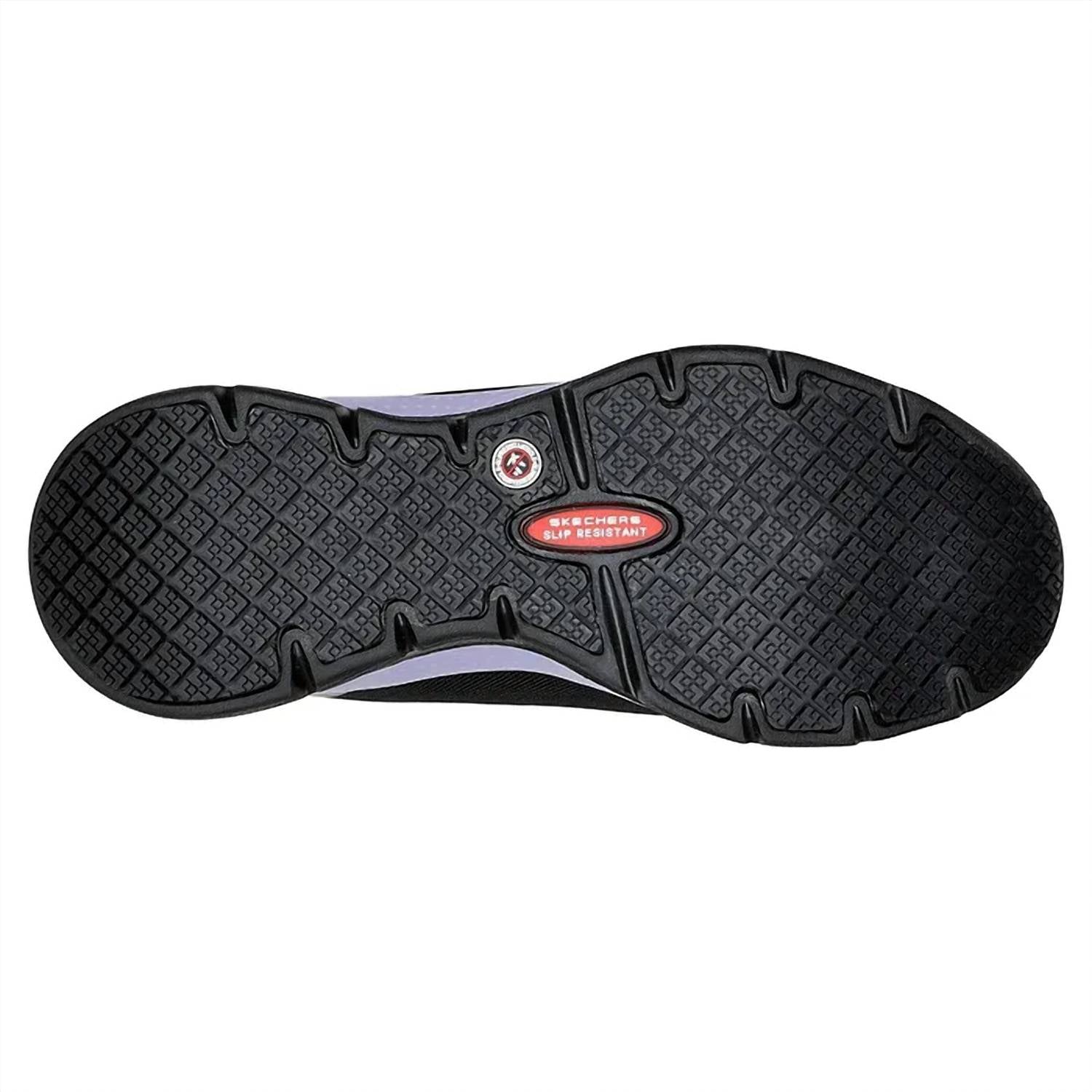 Skechers - Women's Arch Fit Evzan Alloy Toe Slip Resistant Work Shoe
