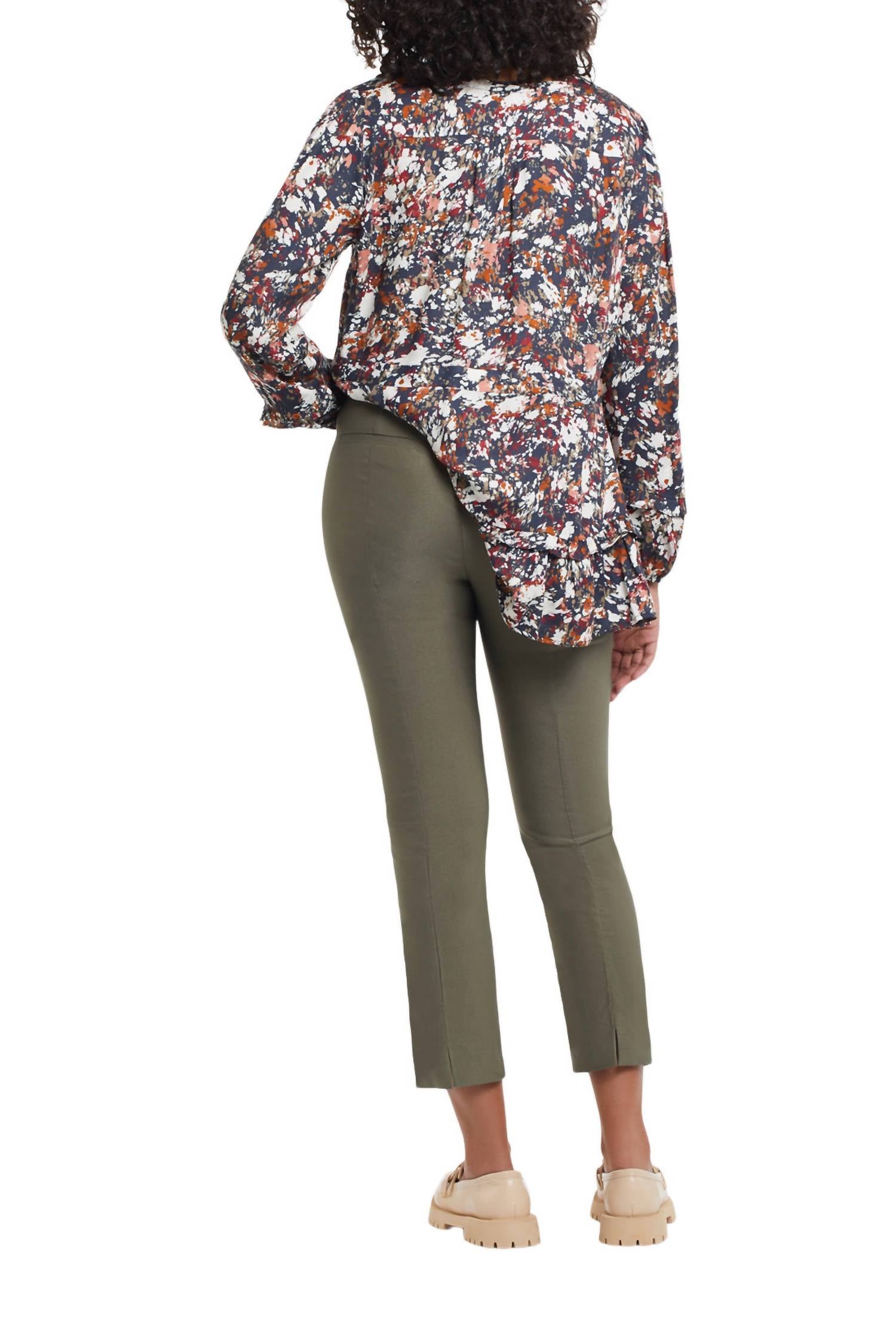 Tribal - Flatten It Pull On Ankle Pant