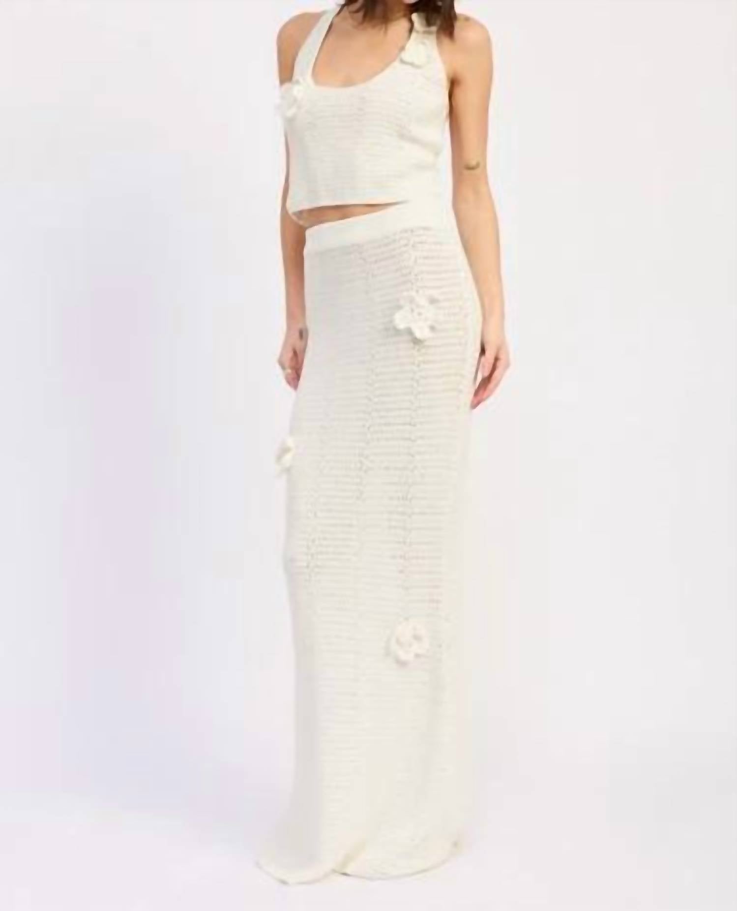 Emory Park - Calista Crochet Maxi Skirt