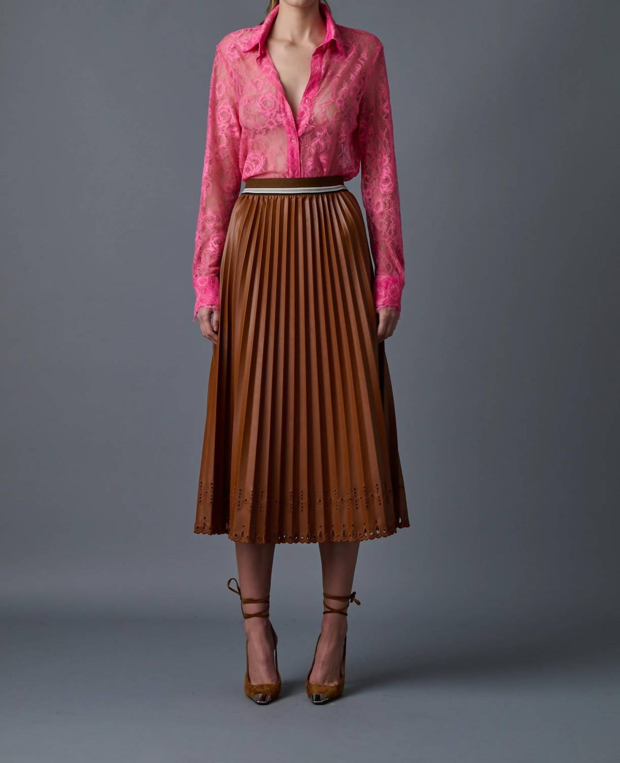 Le Superbe - Pleats To Meet You Skirt