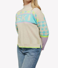 Brodie Cashmere - Alpine Ski Cashmere Mock Neck Sweater