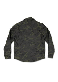 Iron & Resin Men's Alberta Jacket in camo - men's jacket - detail view
