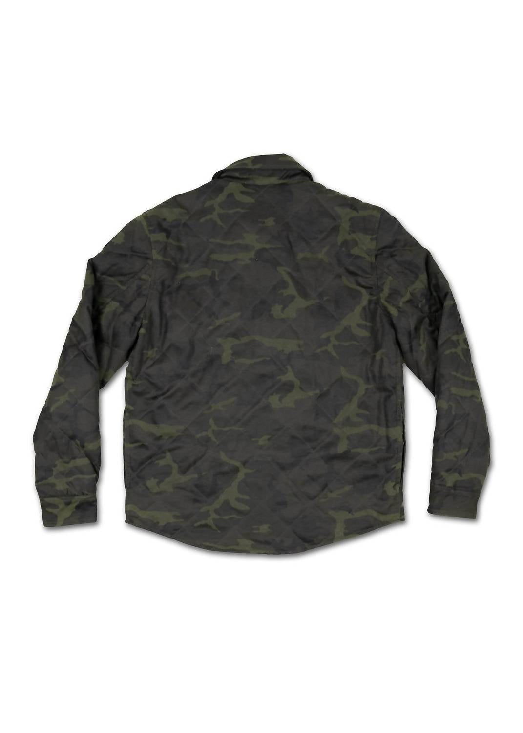 Iron & Resin Men's Alberta Jacket in camo - men's jacket - detail view