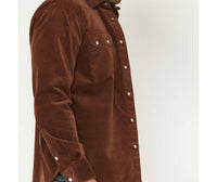 Rock & Roll Denim - Men's Corduroy Long Sleeve Snap Western Shirt